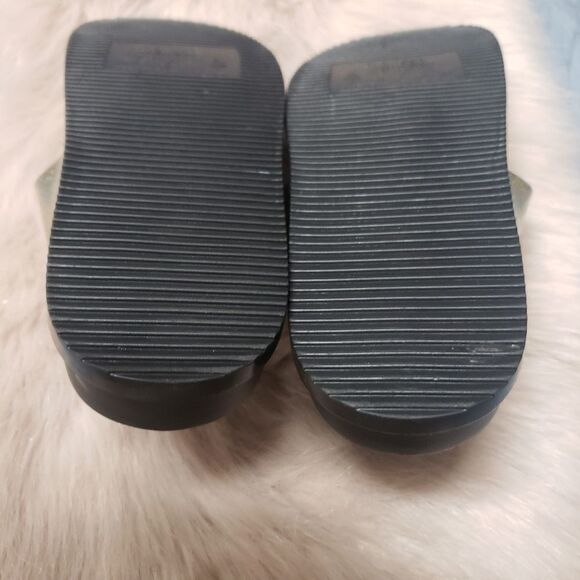 Melissa Cosmic Metallic Glitter Two Band Slide - Picture 5 of 6